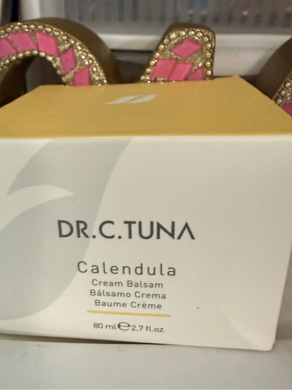 Farmasi Calendula Cream Balm - White & Yellow Packaging